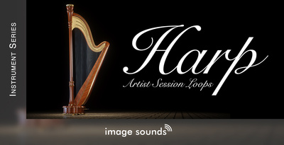 Image sounds harp banner