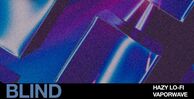 Blind audio hazy lofi vaporwave banner