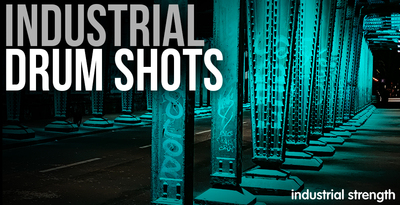 Industrial strength industrial drum shots banner