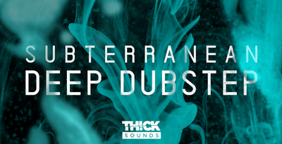 Thick sounds subterranean deep dubstep banner