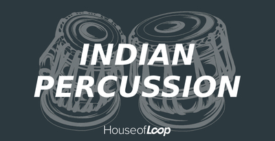 House of loop indian percussion banner