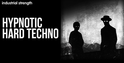 Industrial strength hypnotic hard techno banner