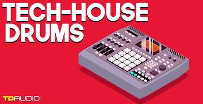 Industrial strength td audio tech house drums banner