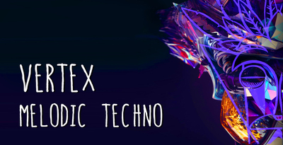 Mind flux vertex melodic techno banner