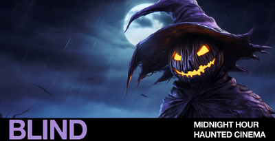 Blind audio midnight hour banner