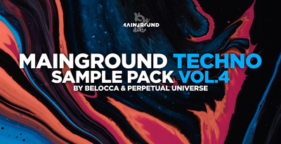 Mainground music mainground techno volume 4 belocca   perpetual universe banner