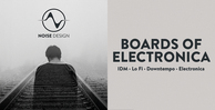 Noise design boards of electronica banner