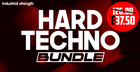 Industrial strength hard techno bundle banner