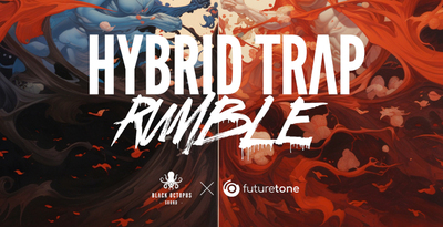 Black octopus sound futuretone hybrid trap rumble banner