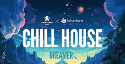 Black octopus sound chill house dreamer banner