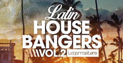 Royalty free tech house samples  latin house samples  latin house percussion loops  tech house drum loops  house keys sounds  latin trumpet loops at loopmasters.com banner