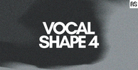 Abstract sounds vocal shape 4 banner