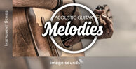 Image sounds acoustic guitar melodies banner