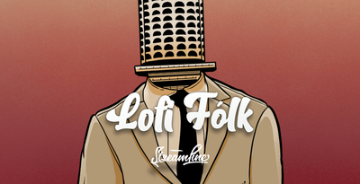 Streamline samples lofi folk banner