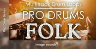 Image sounds pro drums folk banner