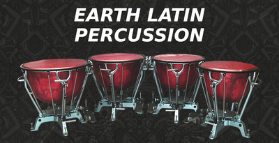 House of loop earth latin percussion banner