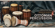 Earthtone ottoman percussion banner