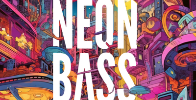 Black octopus sound neon bass by futuretone banner