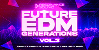 Resonance sound future edm generations volume 3 for serum banner