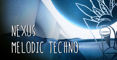 Mind flux nexus melodic techno banner