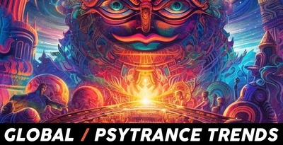 Sharp global psytrance trends banner