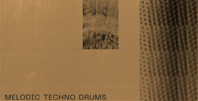 Wavetick melodic techno drums banner