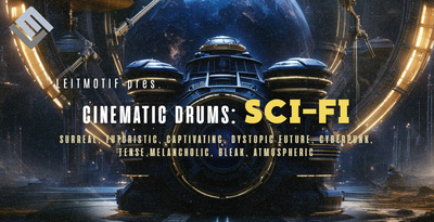 Leitmotif cinematic drums sci fi banner