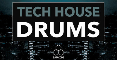 Datacode focus tech house drums banner