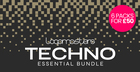 Loopmasters techno essential bundle banner