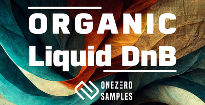 Onezero samples organic liquid dnb banner