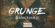 Thick sounds grunge   electronic banner