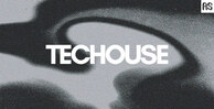 Abstract sounds tech house banner