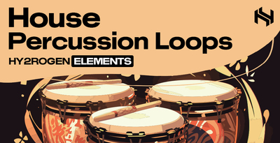 House Percussion Loops by HY2ROGEN