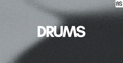Abstract sounds drums banner
