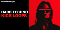 Industrial strength hard techno kick loops banner