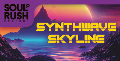 Synthwave skyline 1000 x 512 loopmasters