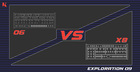 Exploration 09 O6 VS X8
