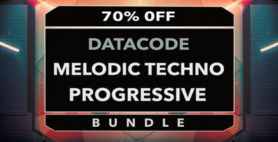 Datacode   melodic techno   progressive bundle   artwork banner