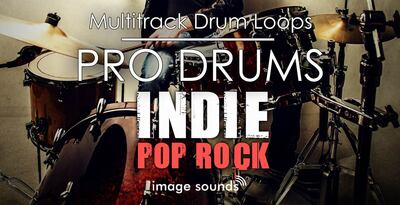 Pro drums indie pop rock banner