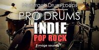 Pro drums indie pop rock banner