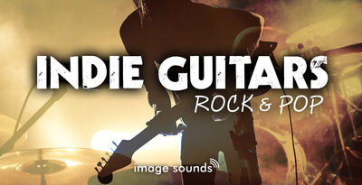 Indie guitars rock   pop banner