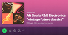 Alt Soul x R&B Electronica