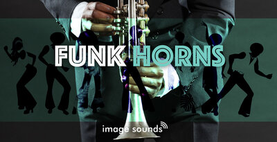 Image sounds funk horns banner
