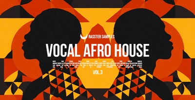 Rasster samples vocal afro house vol.3 banner