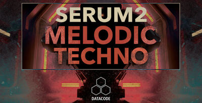 Datacode focus serum 2 melodic techno banner