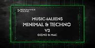 Music4aliens minimal and techno v3 banner
