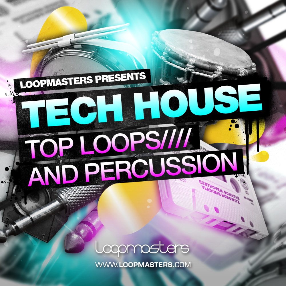 Tech House Top Loops And Percussion, Tech House Sample CD, House