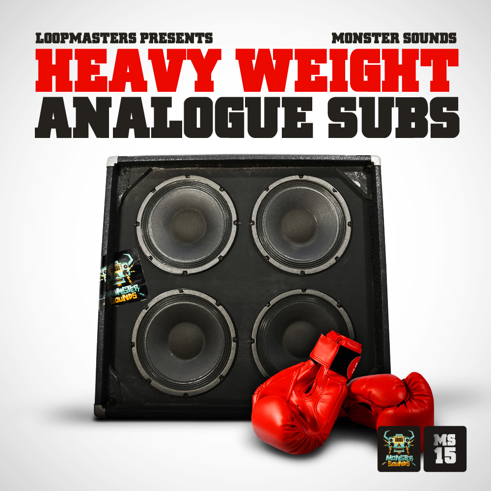 Heavy Weight Analogue Subs, Bass Sample CD, Dubstep Bass Samples, Deep