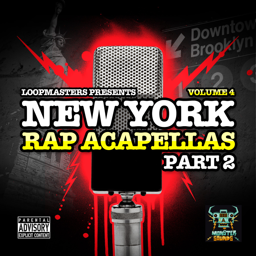 Rap Acapella Samples, New York Rap Acapellas Part 2, Vocal Rap Loops,