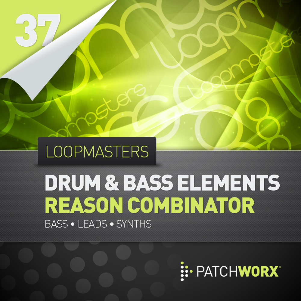 Drum & Bass Reason Presets, Loopmasters Presents Drum & Bass Elements